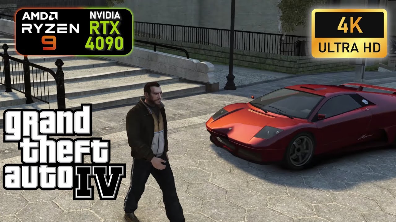 GTA IV - iCEnhancer 3.0 Natural mod | 4K | Max settings | RTX 4090 | R9 7950x