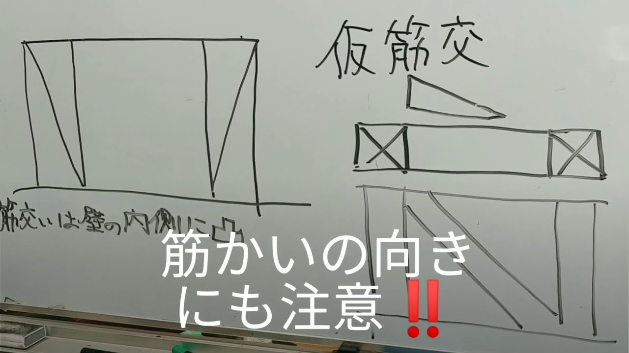 骨組み模型を作ろう❗　パート８ 筋かい