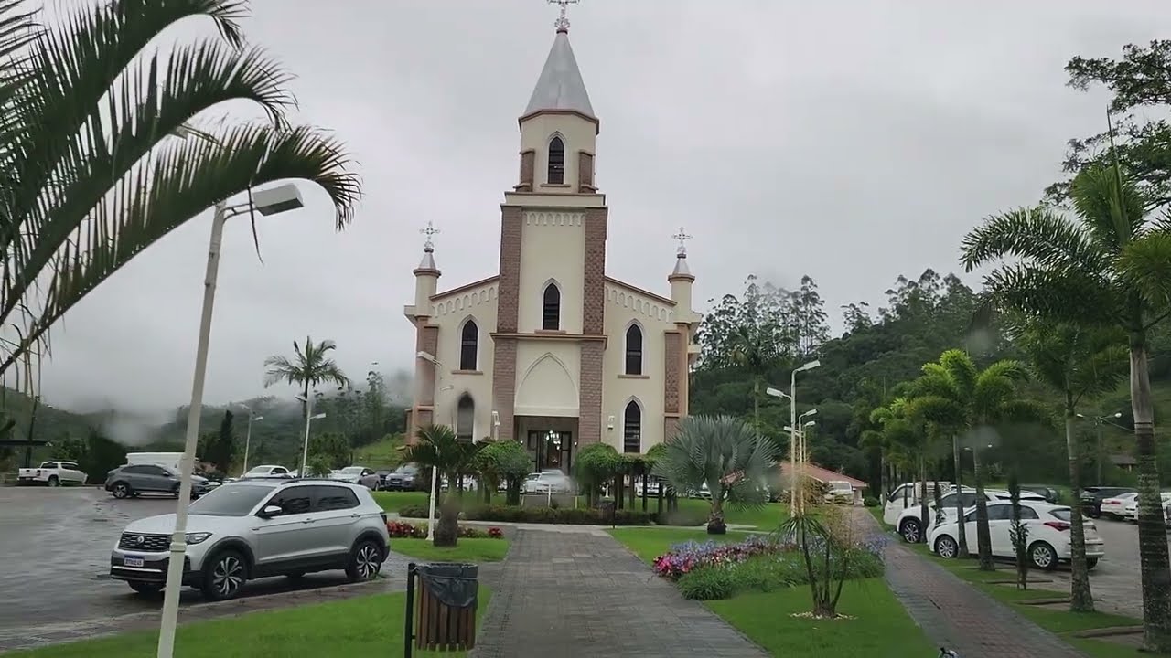 Município de Antônio Carlos SC..do Interior até o centro da cidade..