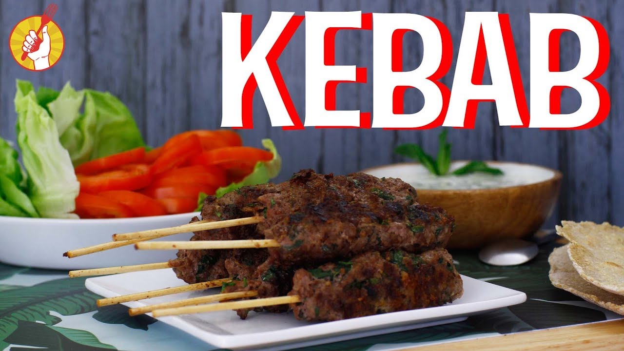 C&oacute;mo Hacer KEBAB DE CARNE con Salsa de Yogur DURUM | Receta F&aacute;cil | Tenedor Libre