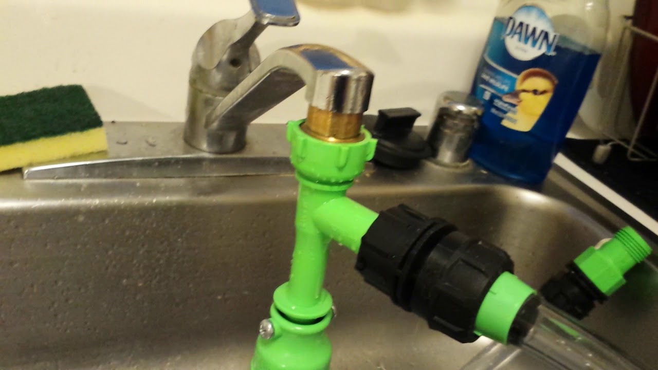 How to use a python hose easy water changes!