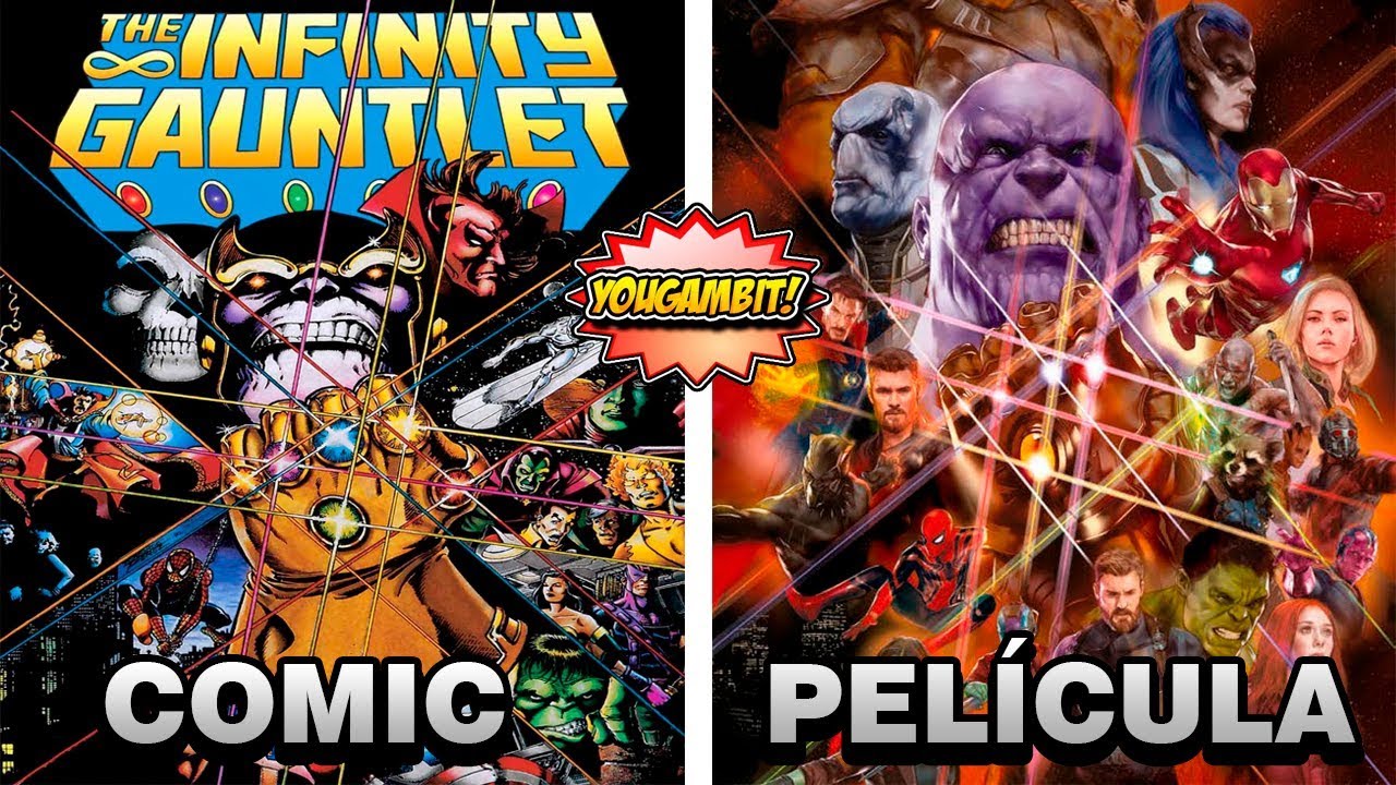 MEGA-VIDEOCOMIC: EL GUANTELETE DEL INFINITO Parte 1 de 3 - Historia Completa