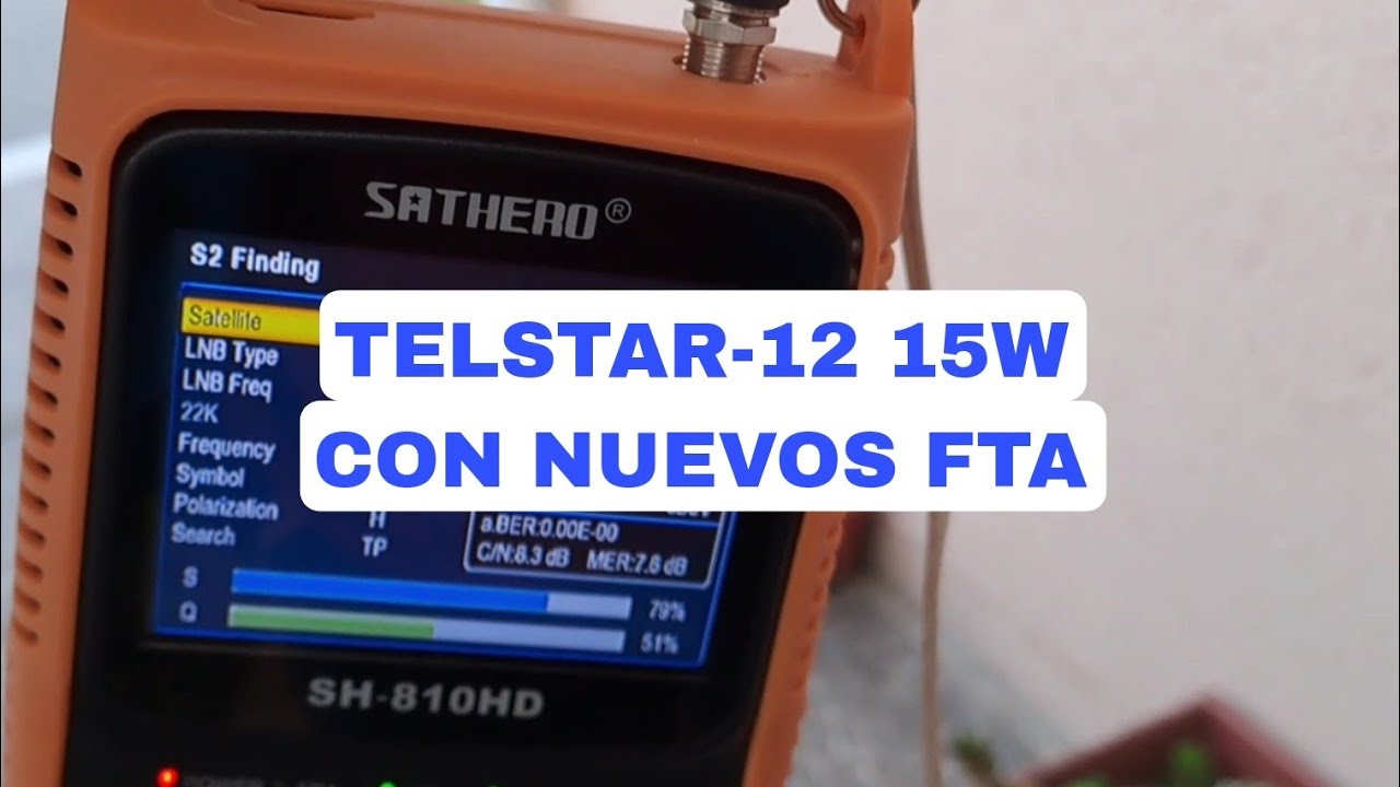 EL FTA DE LAS TELENOVELAS| TELSTAR 12 15W