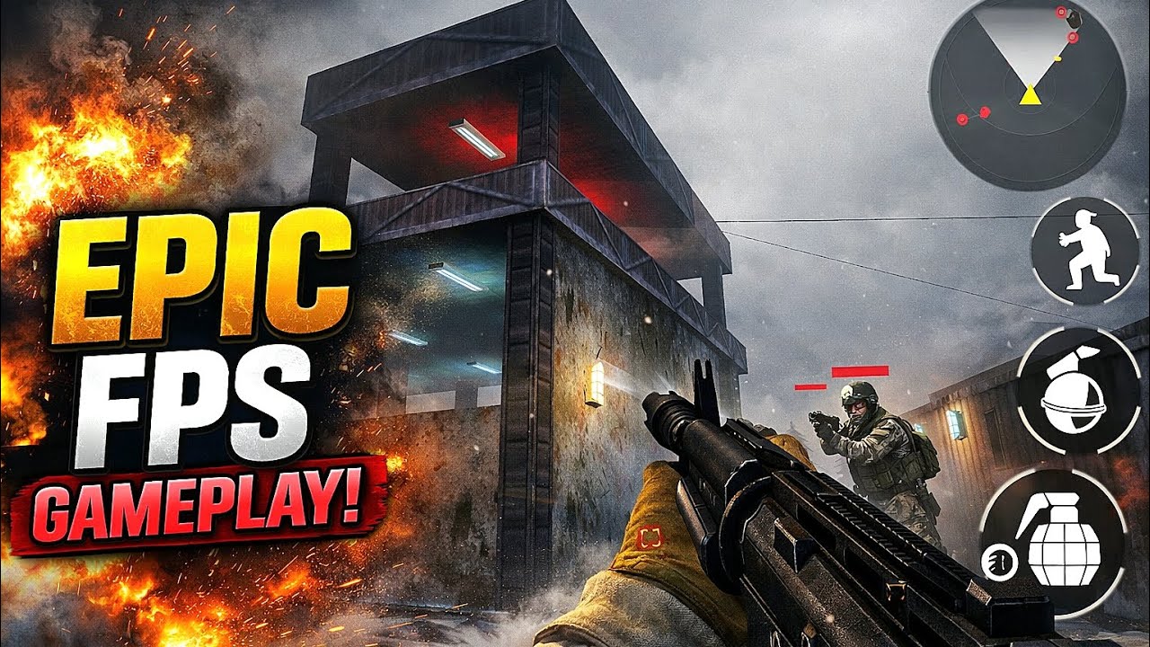 FPS Gun Shooter 🔫 | Commando Strike Gameplay | Oko Gaming India 