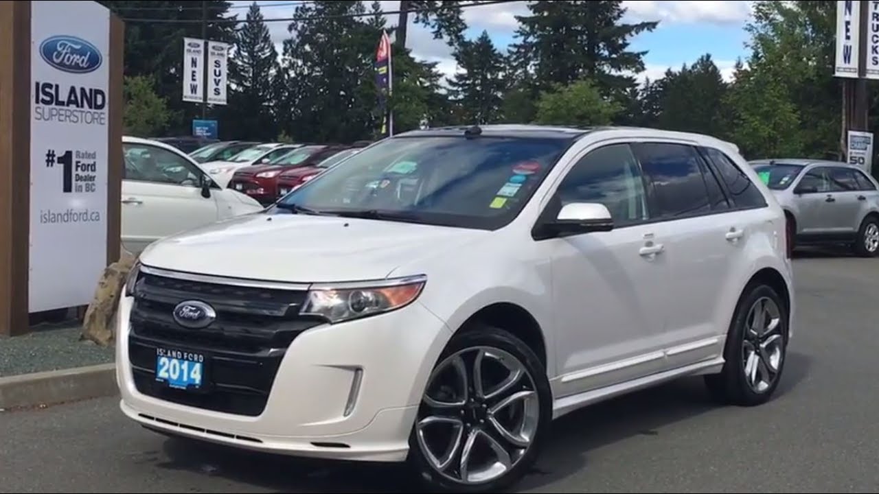 Обзор Ford Edge Sport 2014 года, подогрев сидений, двухпанельный люк, полный привод | Island Ford