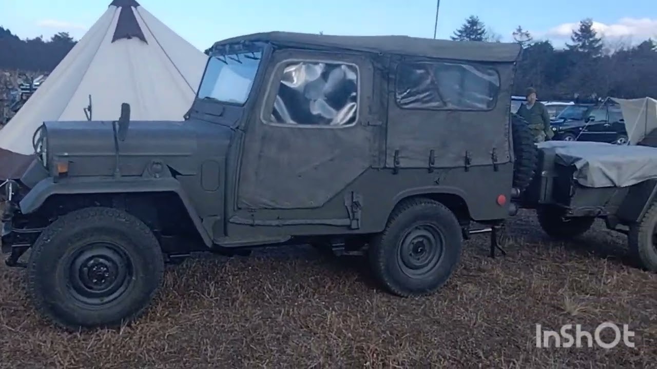 ミリキャン(ミリタリーキャンプ)2025in本栖湖行ってきました！【軍幕キャンプ】#ミリキャン2025