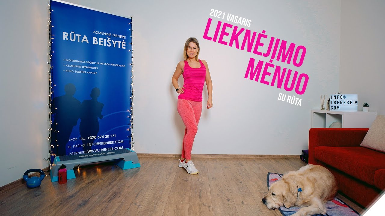 Lieknėjimo mėnuo su Rūta 21'Vasaris - #8 funkcinė treniruotė
