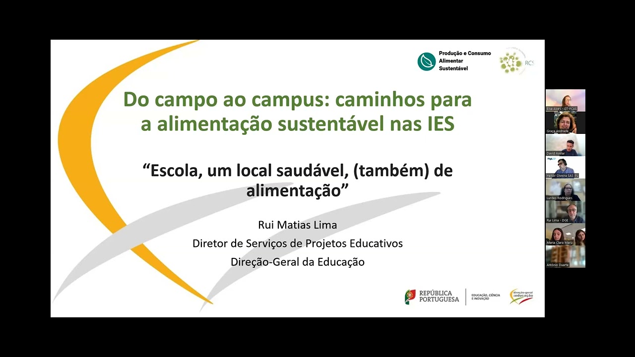 Webinar: Do campo ao campus: caminhos para a alimentação sustentável nas IES