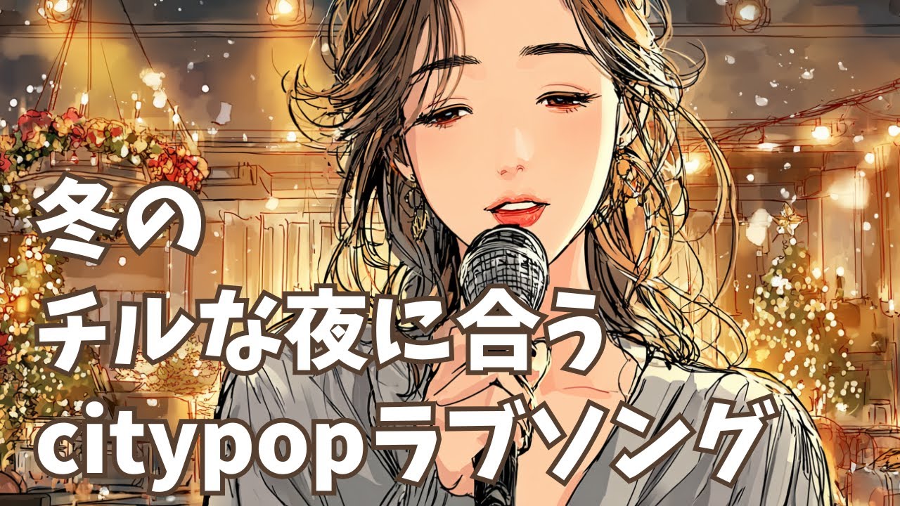 【邦楽】冬のチルな夜に会うjapanese city popラブソングプレイリスト/Neo Soul/study/work/R&B