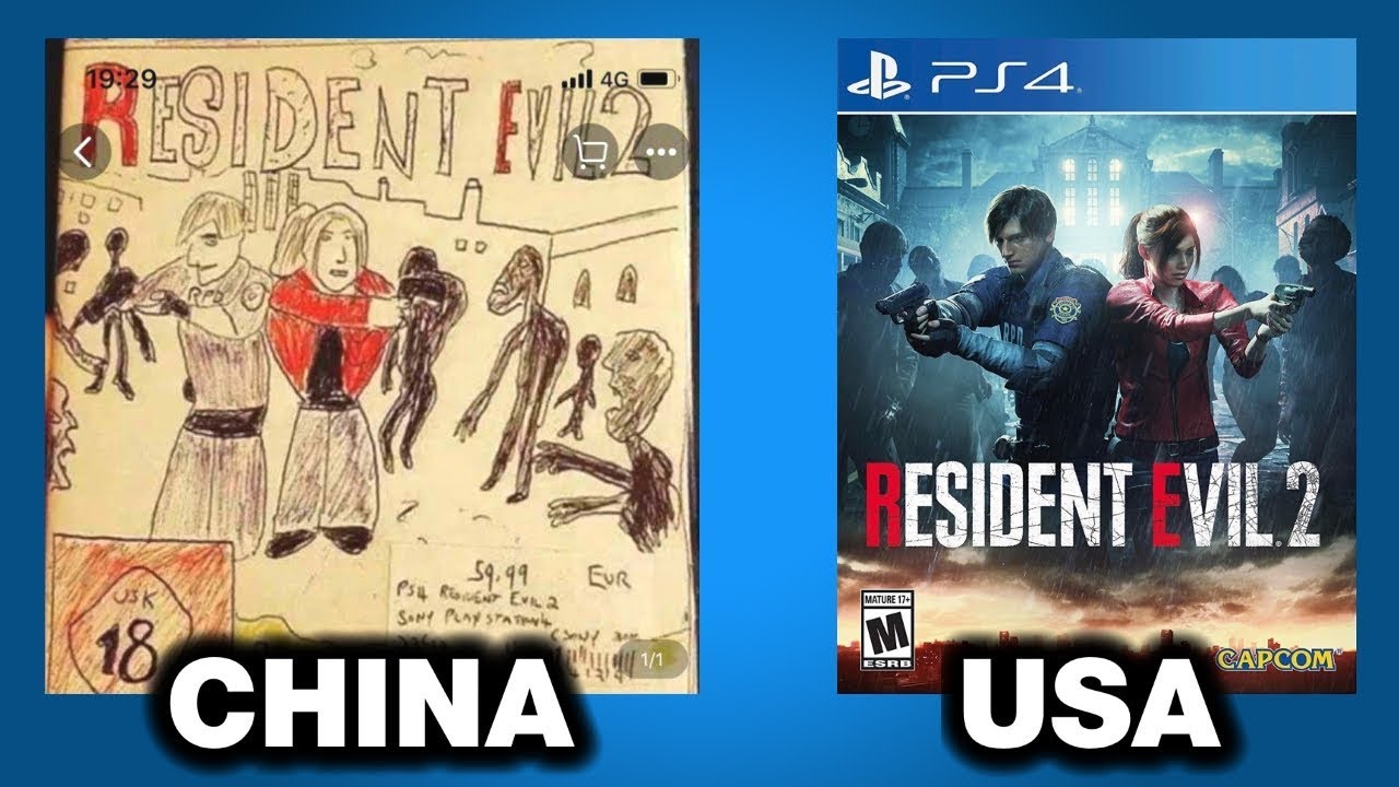Why Some Games Are Sold In China With Funny Covers