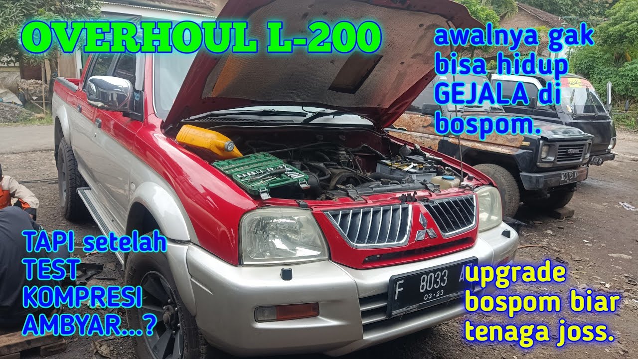 Overhoul MITSUBISHI STRADA L-200