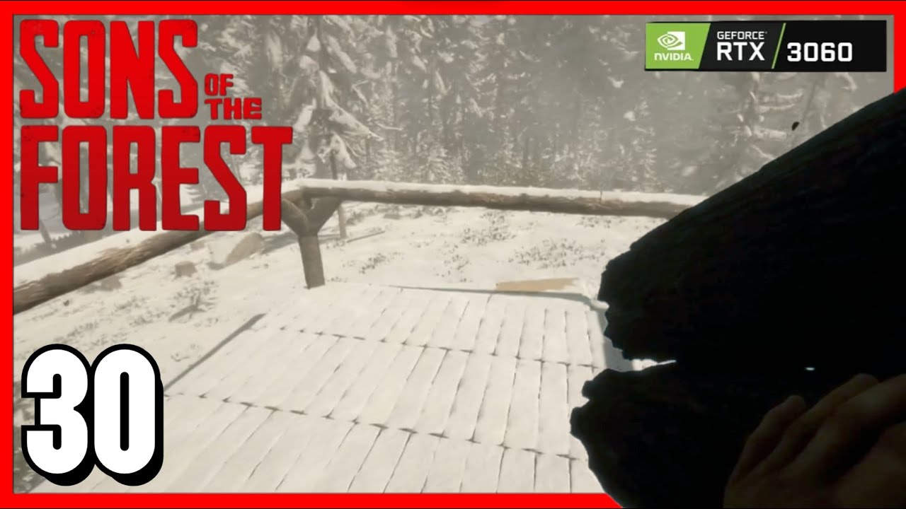 Building the Ultimate Cannibal Trap Zone | Sons Of The Forest Gameplay Part 30 | #sonsoftheforest