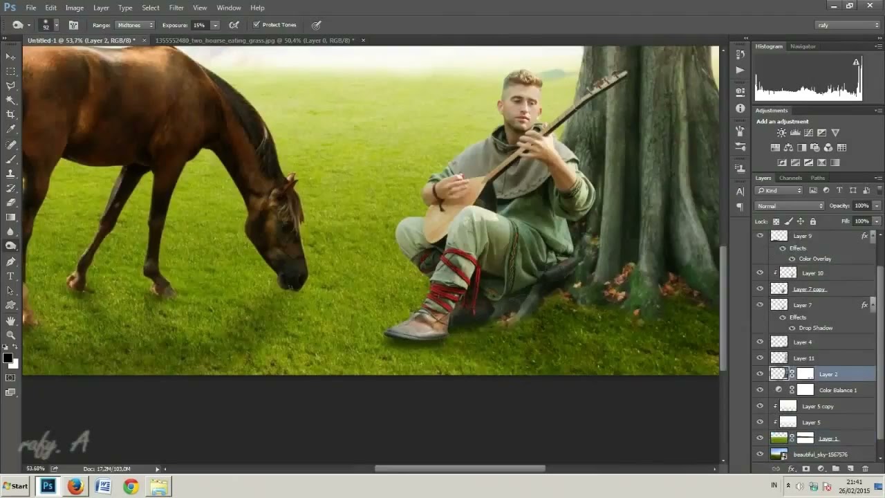 Photo Manipulation - Photoshop CS6 (speedartwork)