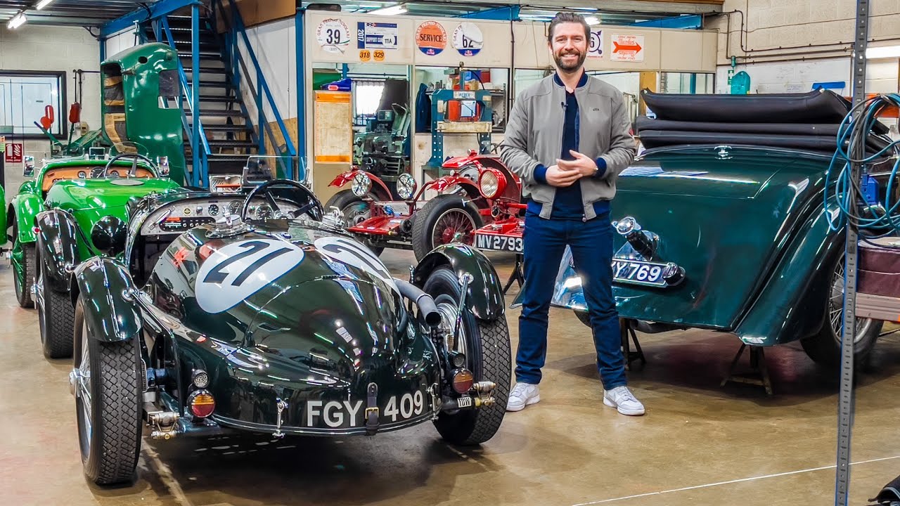 Я участвую в гонках на классическом Aston Martin в Ле-Мане!