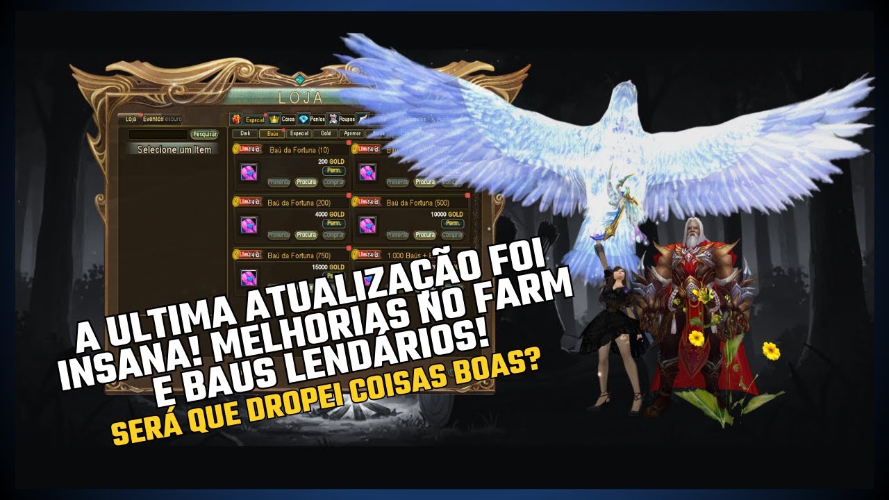 FOI UMA SUPER ATUALIZAÇÃO? O QUE TIVEMOS DE MELHORIAS NA ULTIMA ATT? PERFECT WORLD DARK
