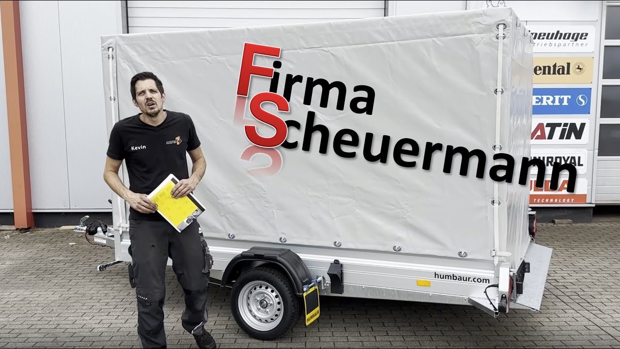 Humbaur HKT183117S 1,8t Senko / absenkbar Fahrzeugtransporter - Vorstellung / Test