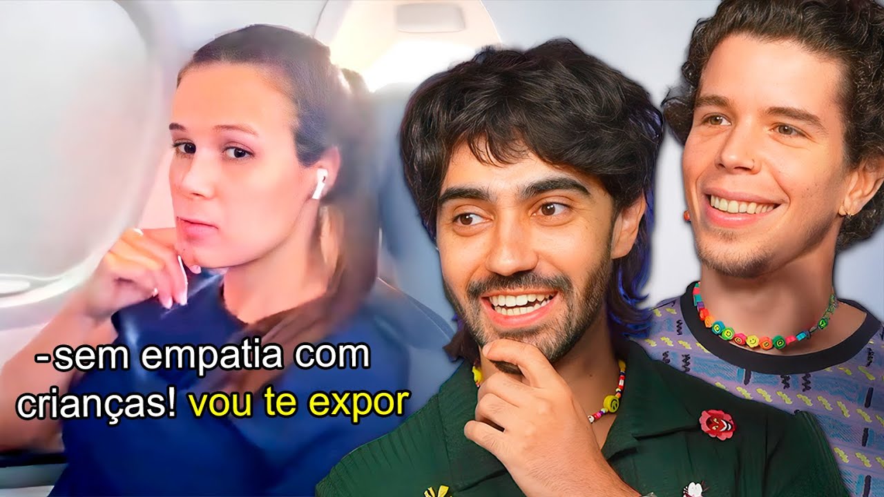 humilhada e exposta por não ceder assento pra criança no avião
