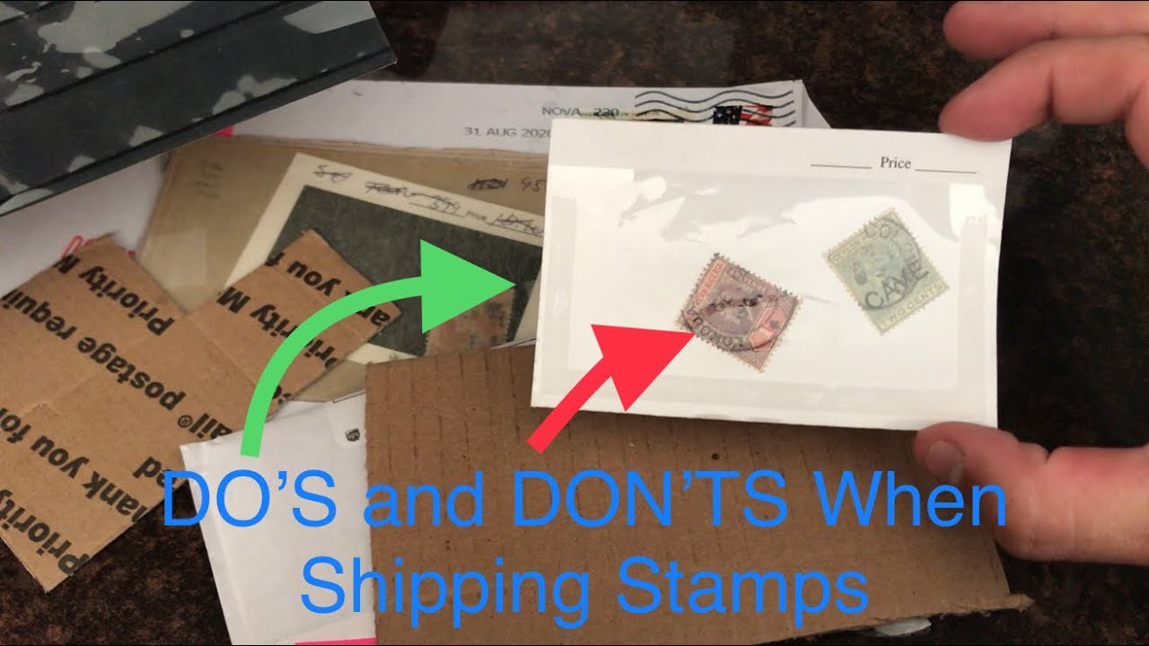 Do&rsquo;s and Don&rsquo;ts When Shipping Stamps