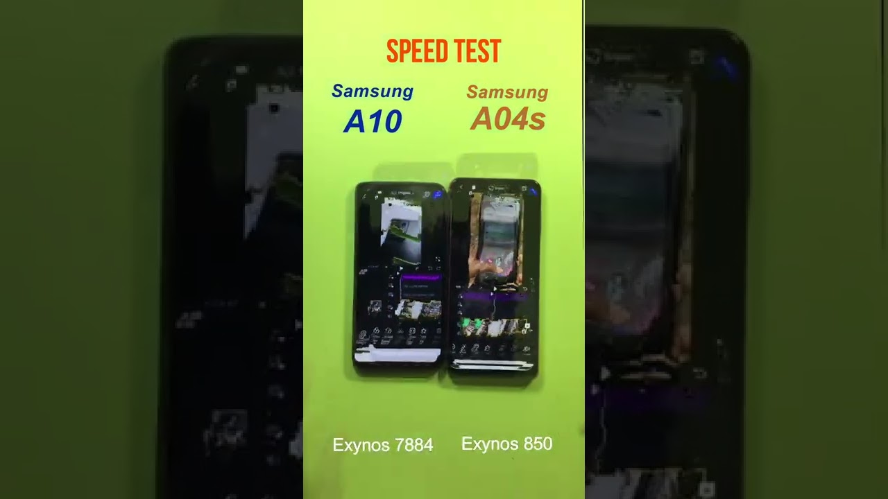 Samsung Galaxy A10 vs Samsung A04s Speed Test #shorts