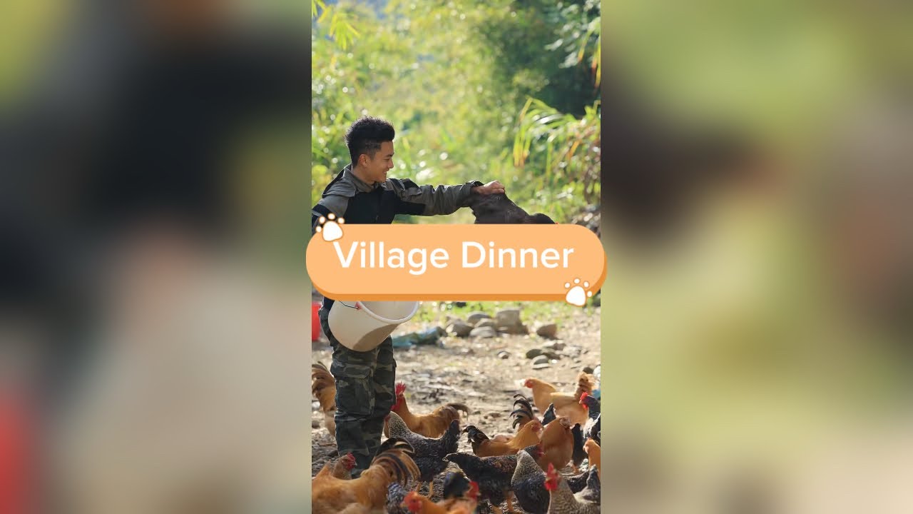 Cooking a Cozy Village Meal with My Sister | Lemongrass Chicken & Grilled Oysters