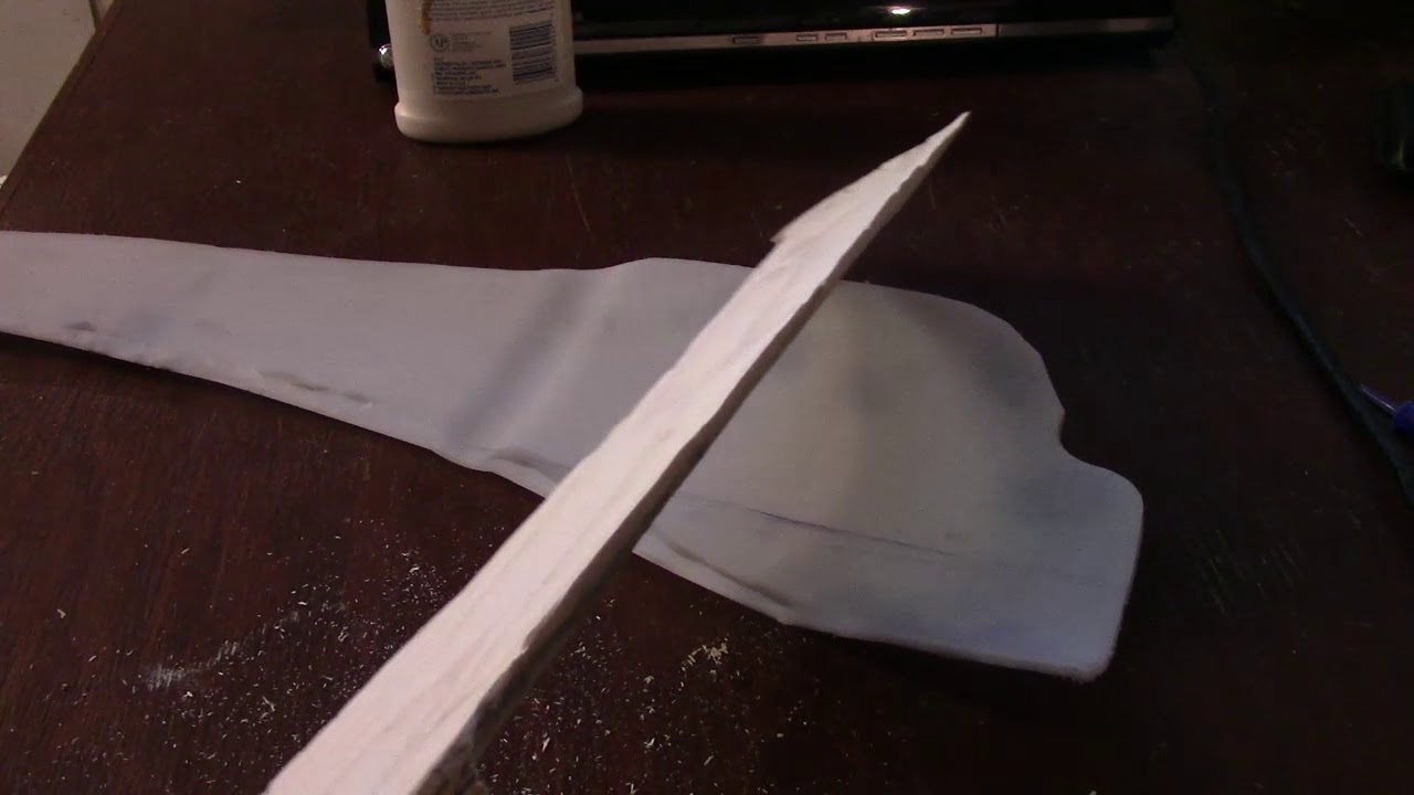 Wooden wind turbine blade carving my first try at it