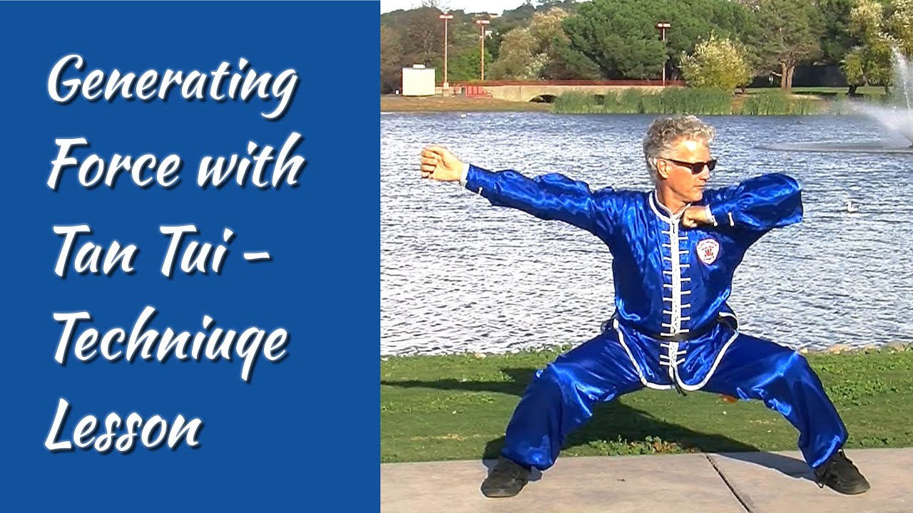 Chin Woo Tan Tui from Huo Yuanjia: Generating Force with Springy Legs