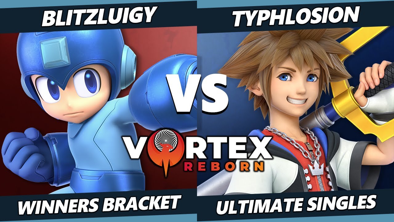 Vortex Legends 4 - BlitzLuigy (Mega Man) Vs. Typholsion (Sora, Mewtwo) SSBU Ultimate Tournament
