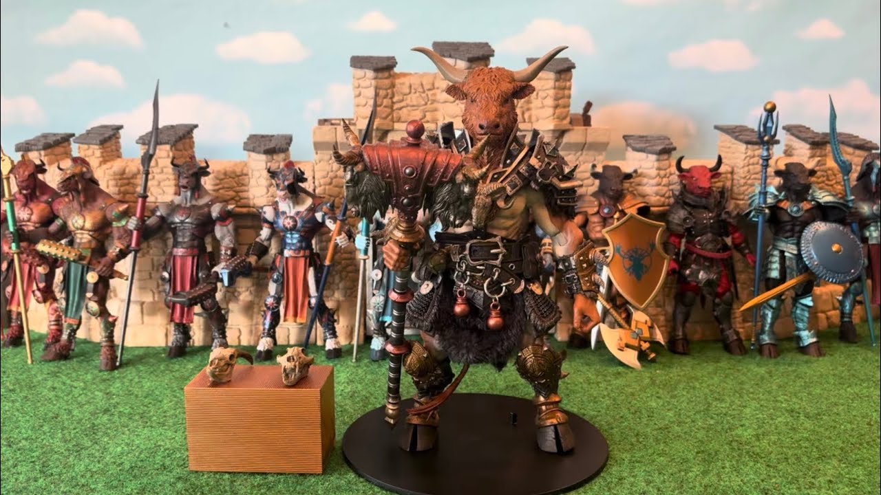 Mythic Legions Regarionn the Minotaur Reviewed!!
