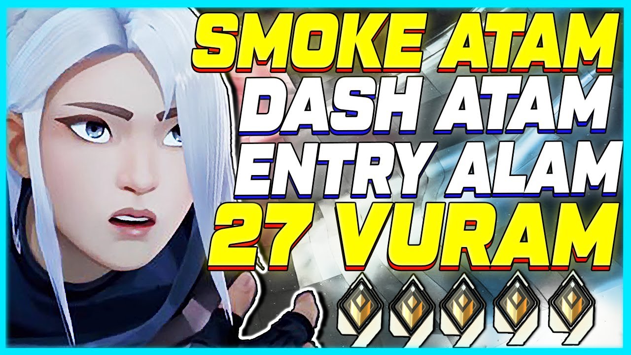 SMOKE'SUZ MAÇTA HER ŞEYİ YAPAN JETT | RADIANT DERECELİ VALORANT