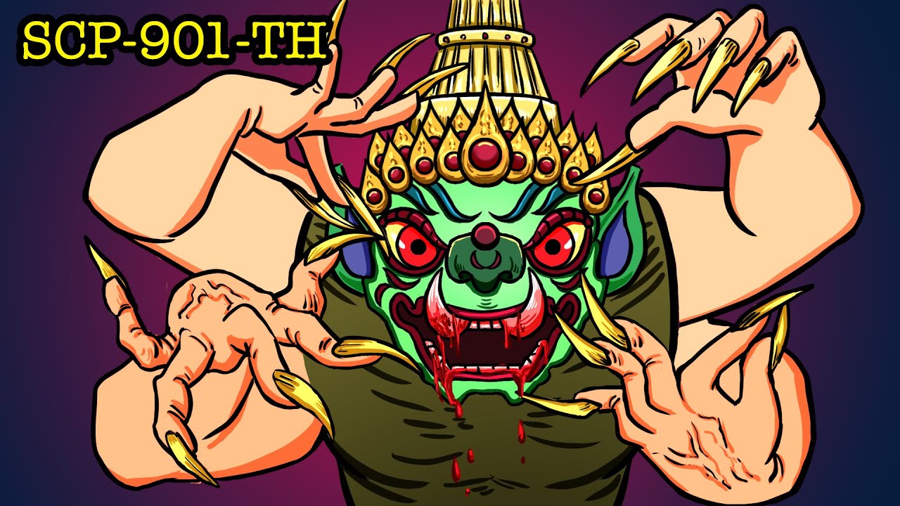 The Mask SCP-901-TH The Giant Head (SCP Animation)