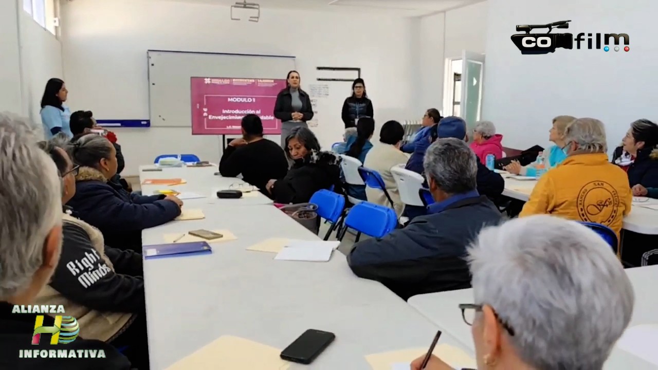 Abren nueva edición del Curso Hidalgo de Envejecimiento Saludable - Hidalgo