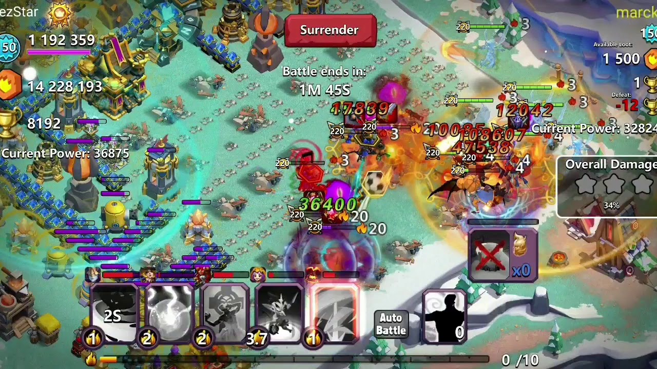 COL2 Imp new costume + Arachne 220 + lvl29
