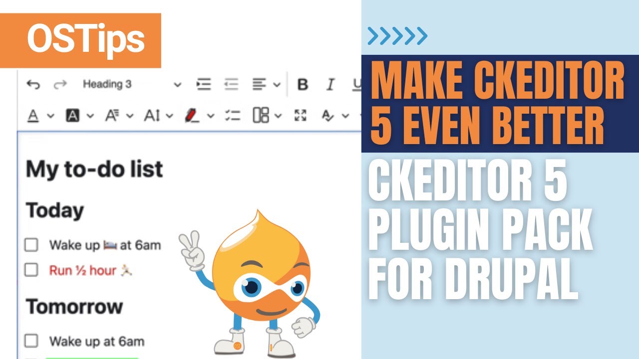 Улучшенное редактирование контента с пакетом плагинов Drupal CKEditor