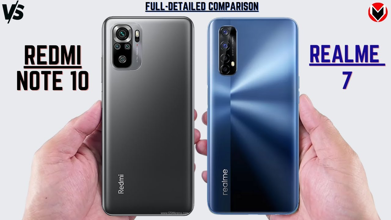 REDMI NOTE 10 VS REALME 7 _ Full Detailed Comparison _Which is best?