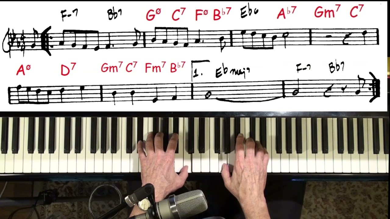 As Time Goes By 🎹 Jazz Piano Tutorial