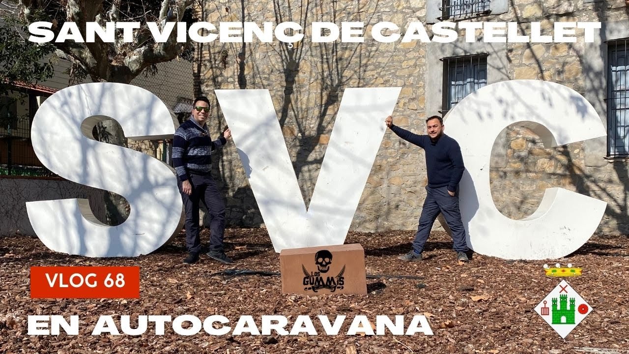 Vlog68: SANT VICENÇ DE CASTELLET EN AUTOCARAVANA. LA RUTA DE LA PIEDRA Y EL BANCO DE JACINTO.