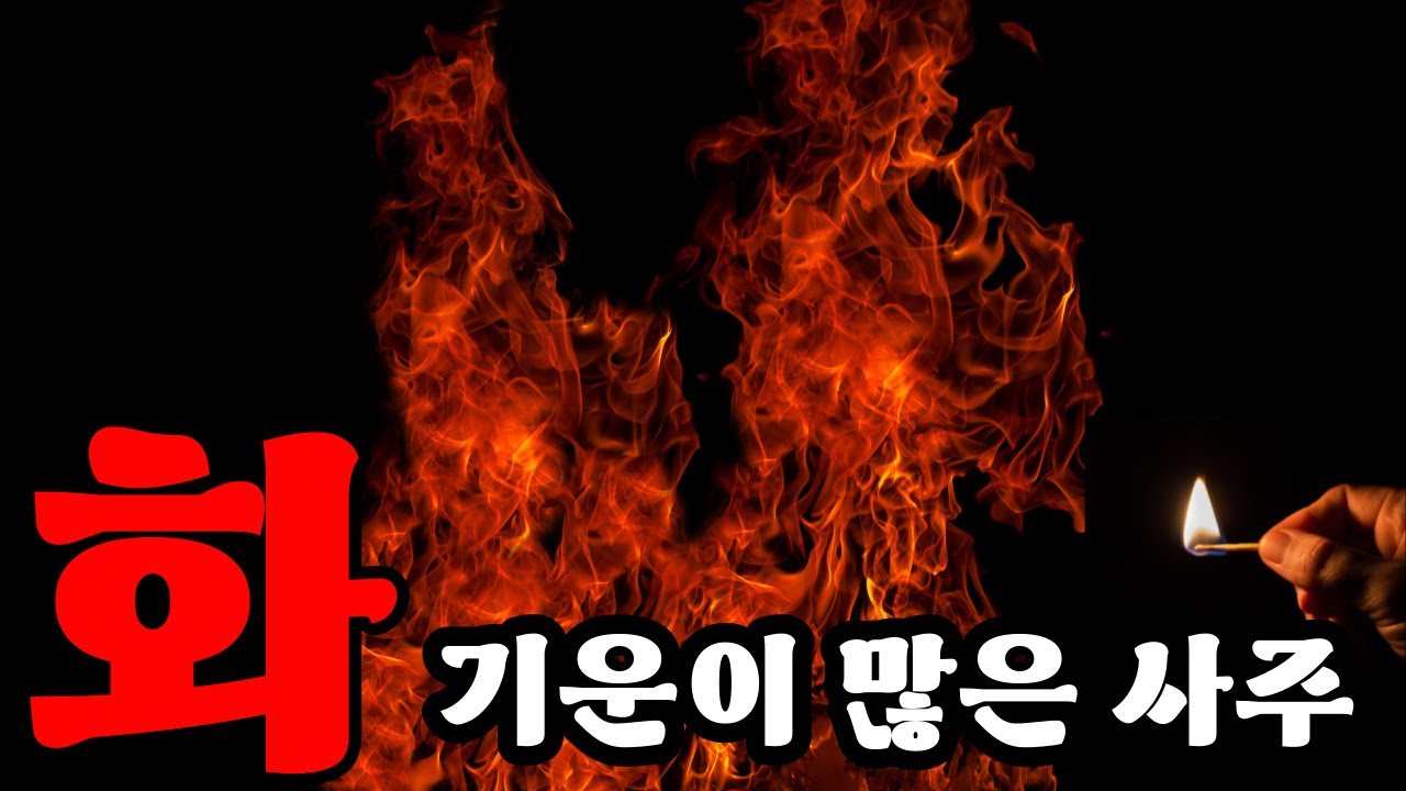 『화(火) 기운이 많은 사주』 火의 태과｜초급