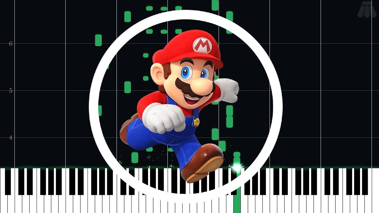 Map - Yoshi's Safari - Intermediate Piano Tutorial
