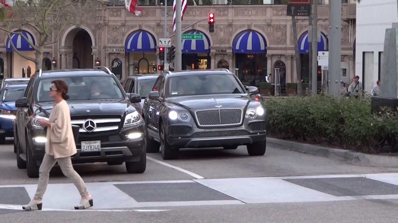 Bentley Bentayga Luxury SUVs in Beverly Hills