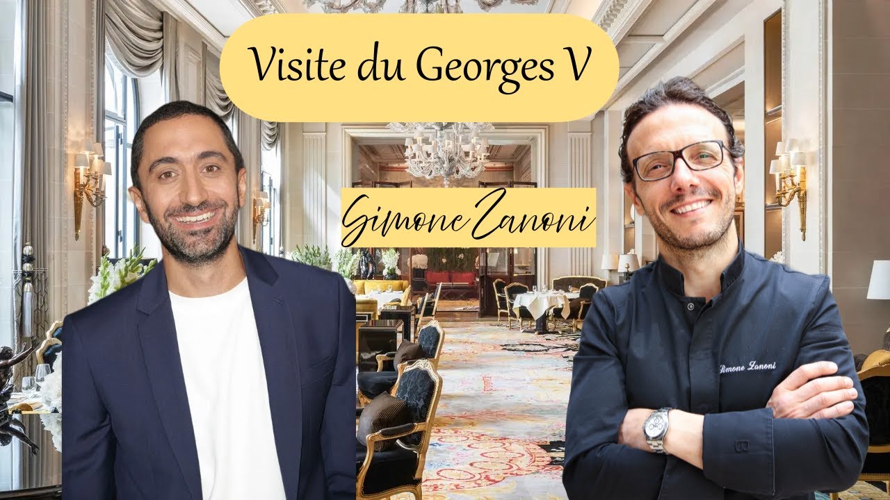 En cuisine au Georges V avec Simone Zanoni