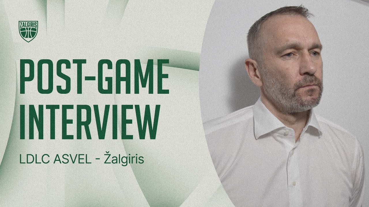 T.Masiulis po pergalės Vilerbane: „Turėjome išlikti kantrūs ir laikytis savo taisyklių“