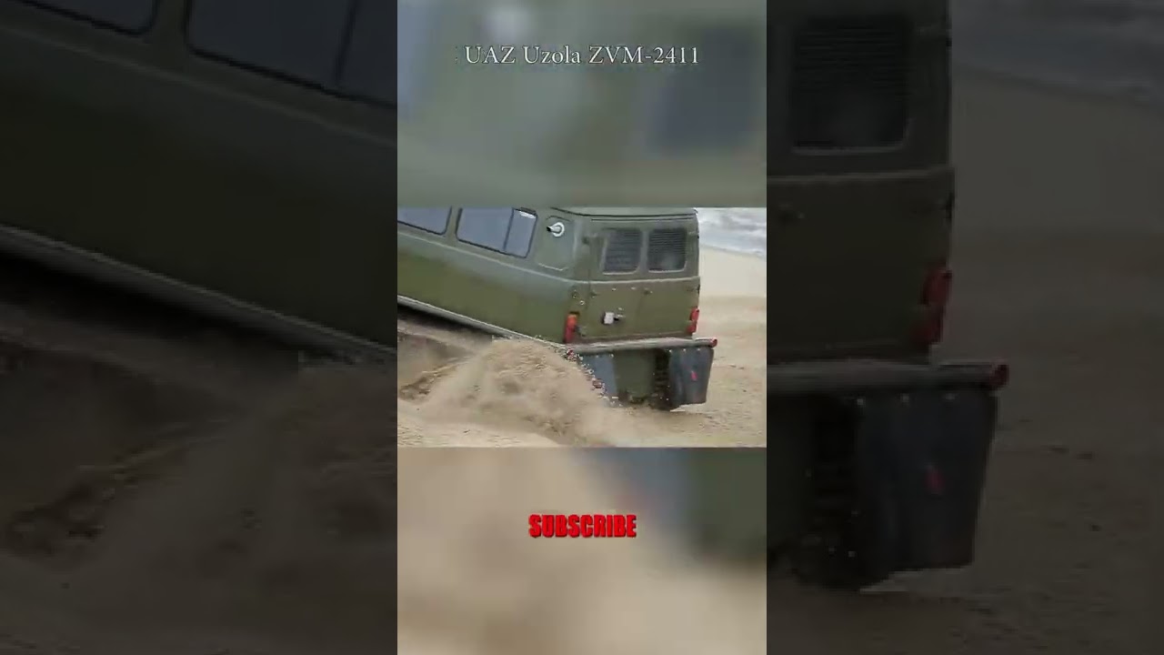 Russian Extreme Offroad Trucks - ZVM Amphibious Tracked Vehicle
