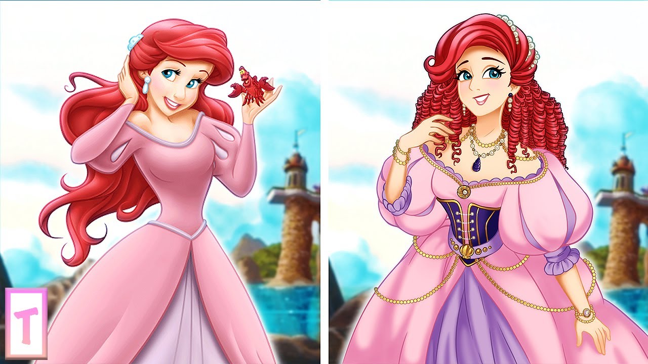 How Disney Princesses Should Have Looked