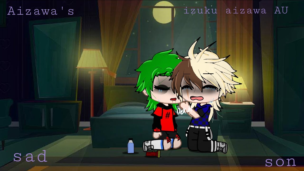 DEKU!//he's my f*cking son pt 2//mha//sad//izuku aizawa AU//angst//GC