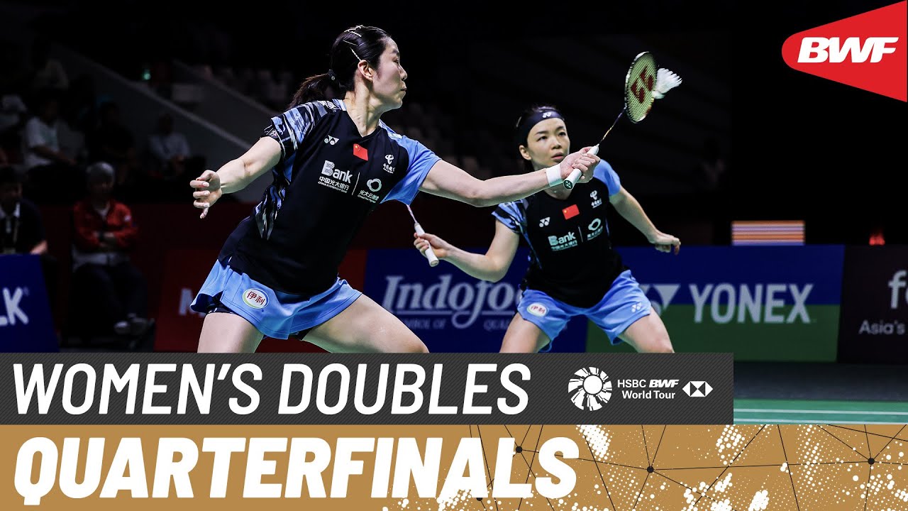 KAPAL API Indonesia Open 2024 | Chen/Jia (CHN) [1] vs. Tan/Muralitharan (MAS) | QF