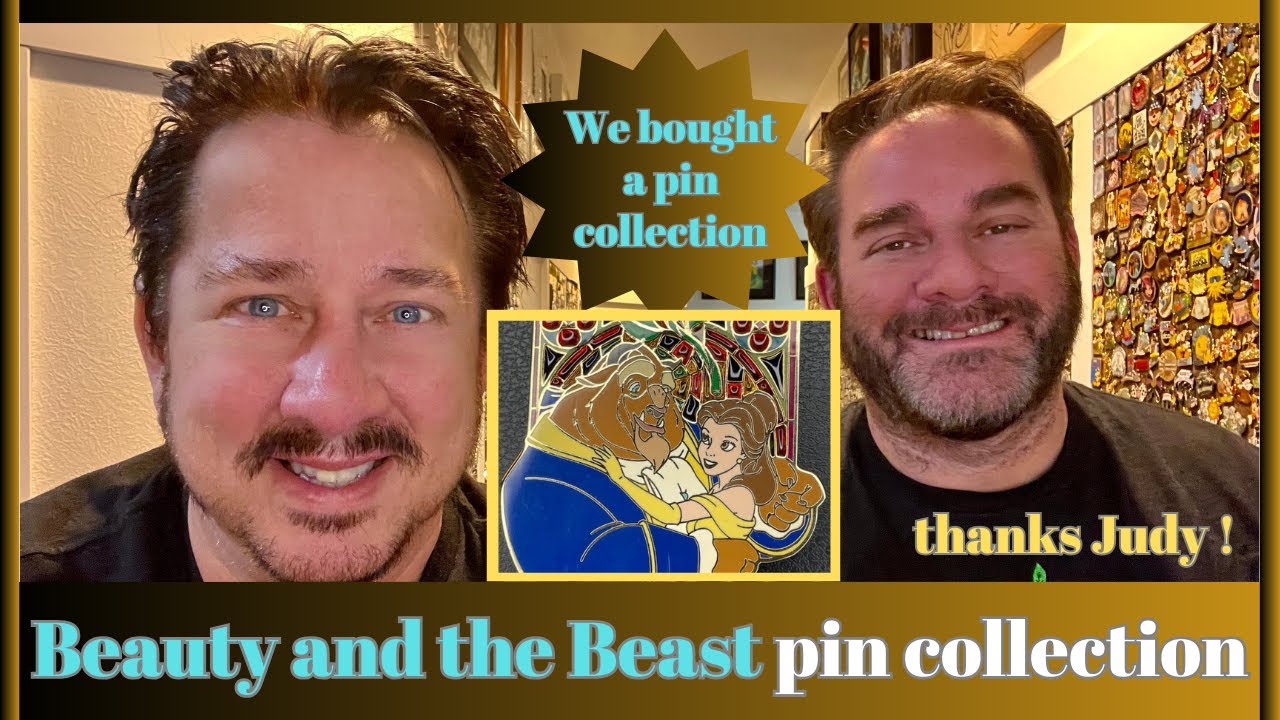 Beauty and the Beast Disney Pin Collection #disney #disneypins #pincollection #pintrading #unboxing