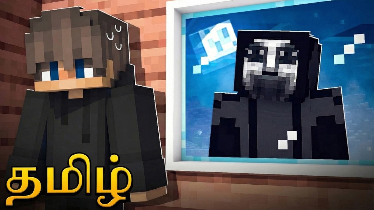 The Knocker is CREEPY in Minecraft | தமிழ்| From The Fog |Minecraft's Scariest Mod Tamil | AshEchoYT