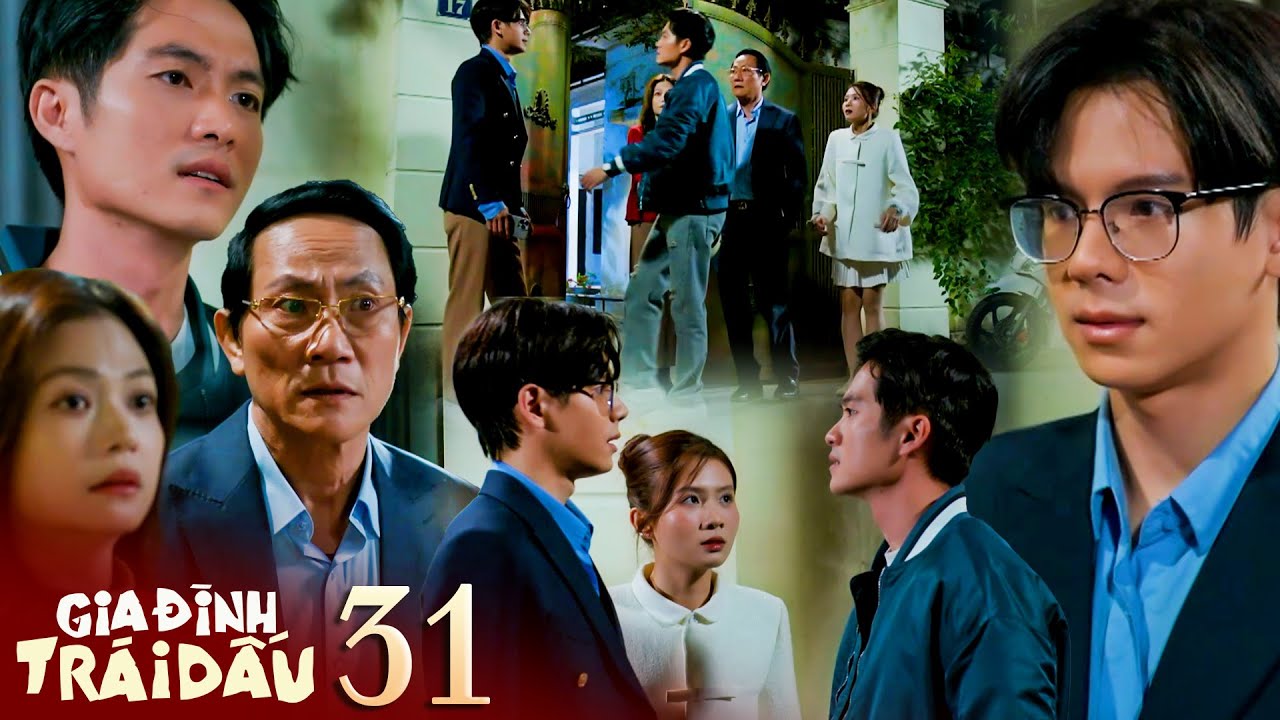 GIA ĐÌNH TRÁI DẤU tập 31 | Tuấn tái mặt khi hết bị bà Ánh đến 