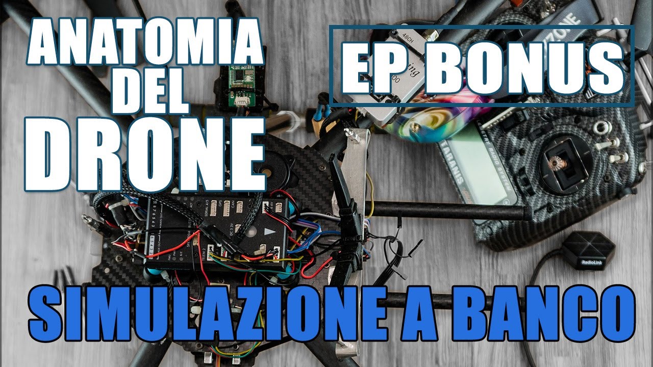 ⚠️⚡⚠️ ANATOMIA DEL DRONE - Ep BONUS - Simulazione funzionamento gruppo propulsivo! 🔥🔥