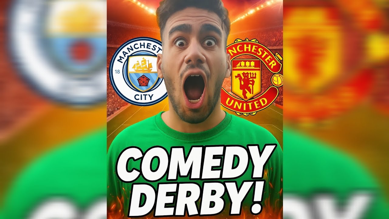 گزارش طنز دربی منچستر😂 حتما تا آخر ببینید❤️ 